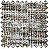 Atina (Blackout), Mottled Grey - Motorised Roman Blind